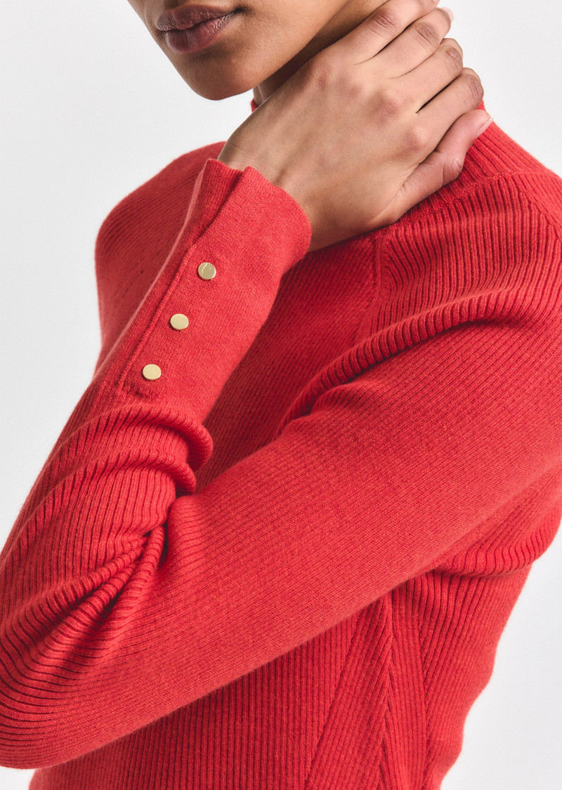 KASSANDRA RIBBED MOCK NECK 스위치 2