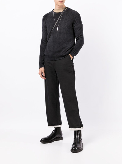 Avant Toi cashmere crew neck jumper outlook