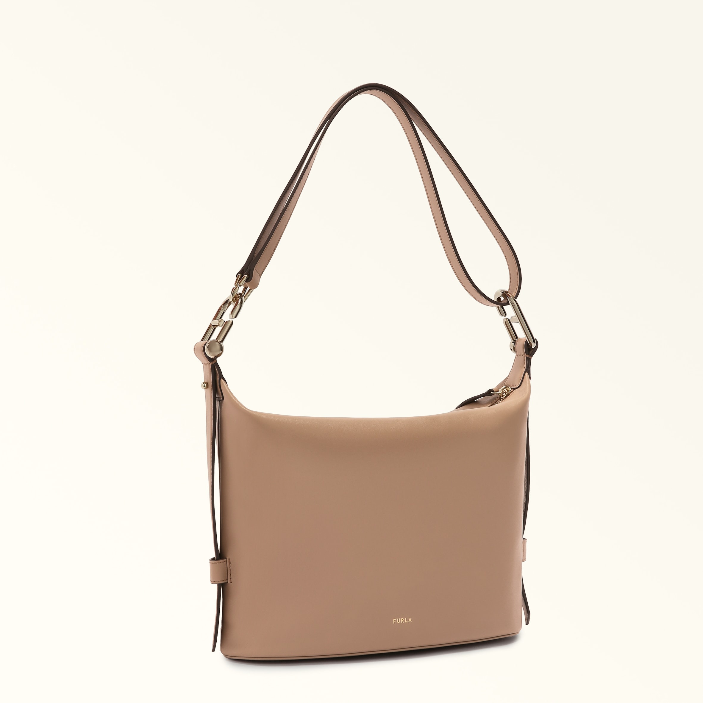【送料&関税込】Furla Nuvola Hobo Bag Shoulder Bag L GREIGE Furla Nuvola | Furla US