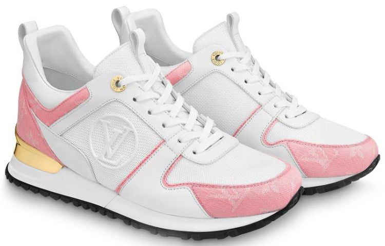(WMNS) LOUIS VUITTON LV Run Away Sports Shoes Pink/White 1A682B - 3