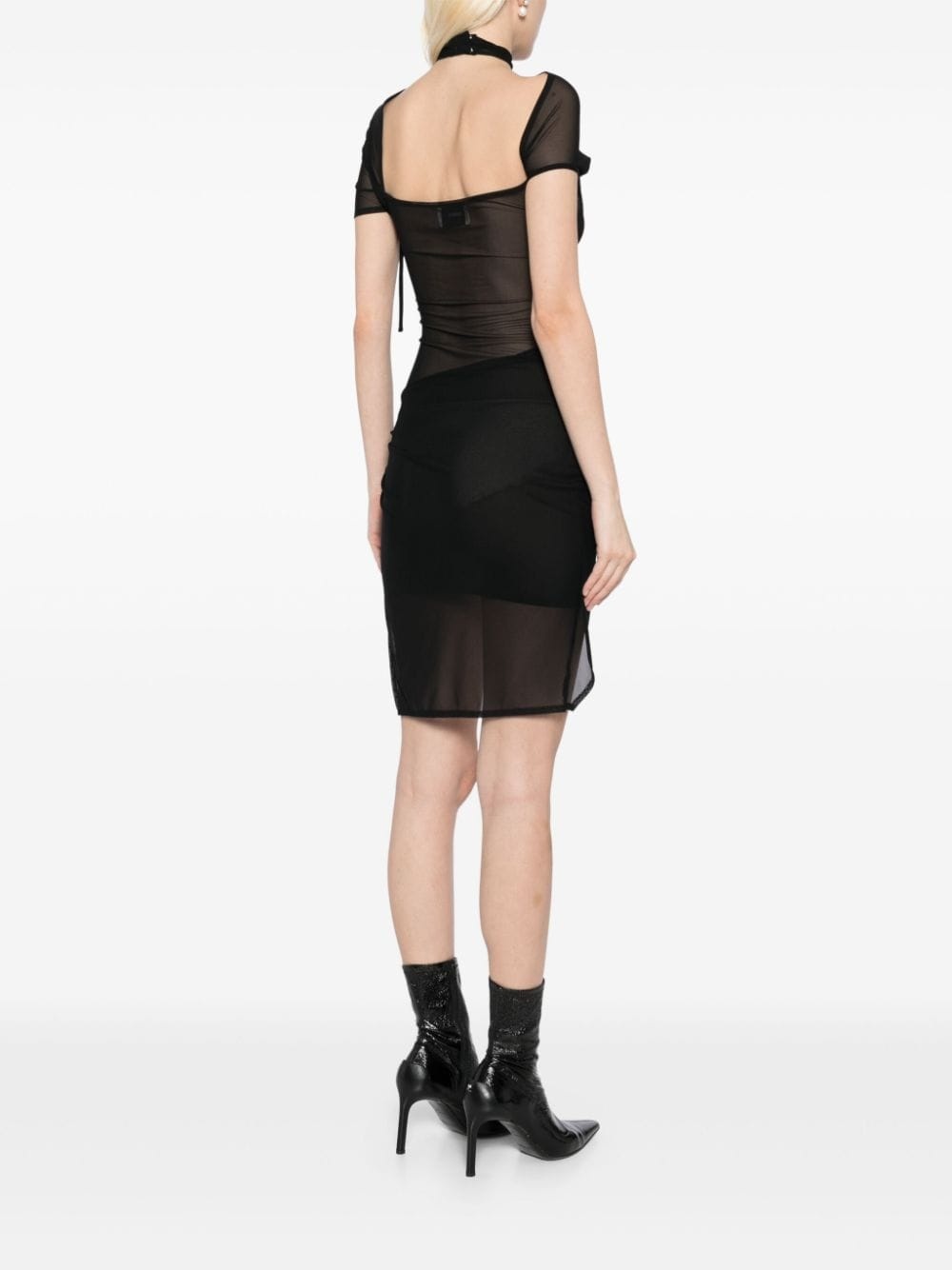 asymmetric dress - 4
