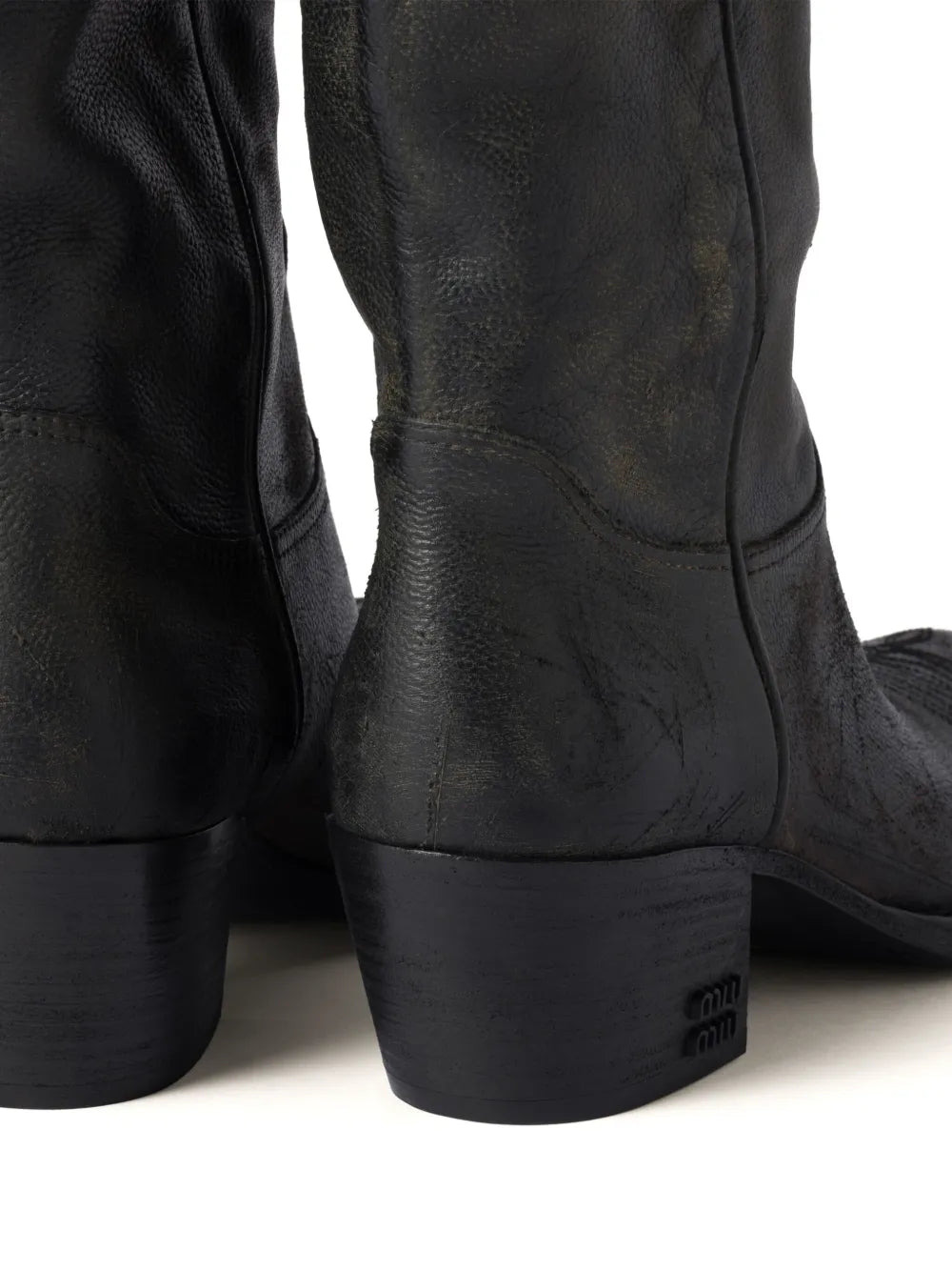 MIU MIU - Women Leather Boots - 4