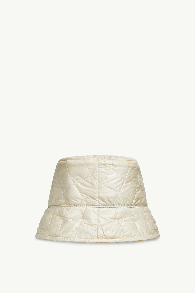 Diamond-Quilted Padded Bucket Hat 4