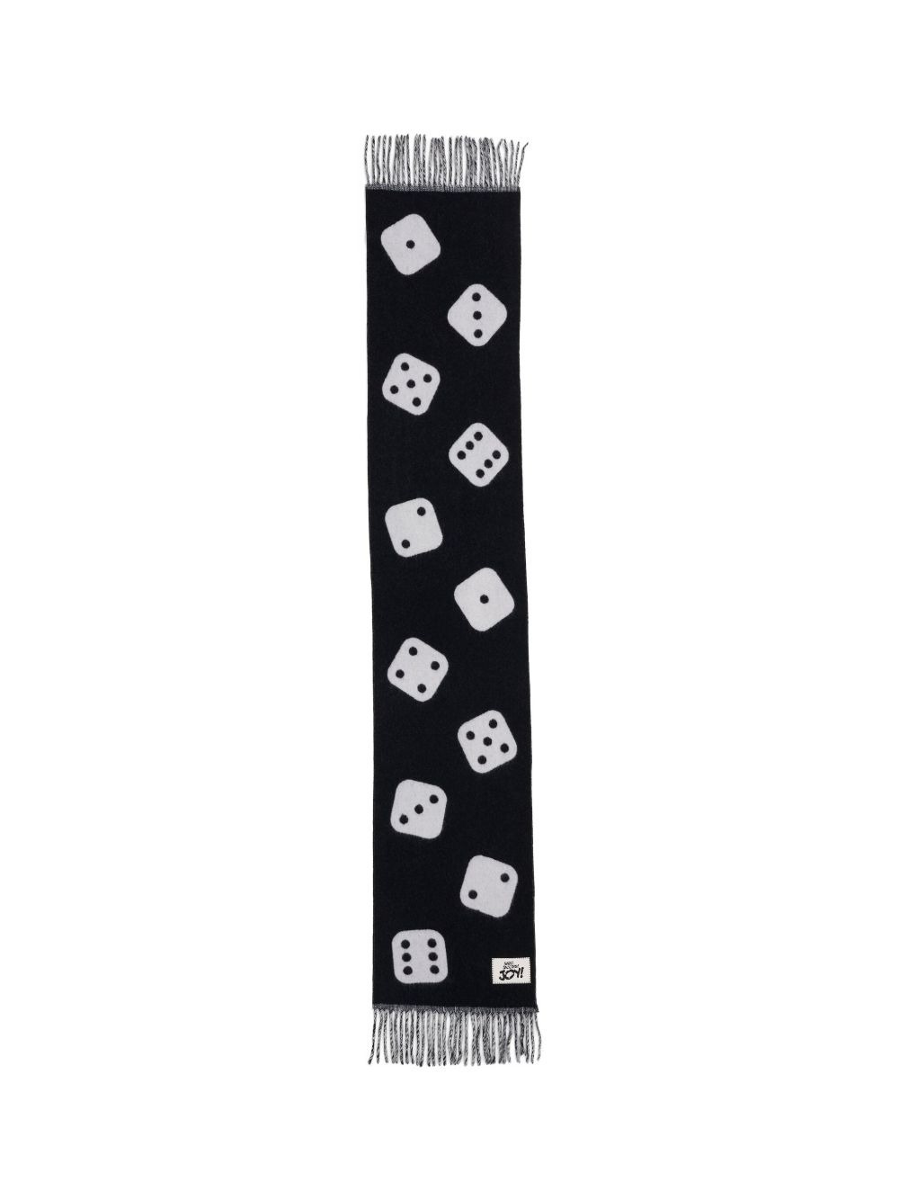 The Dice fringed scarf - 3