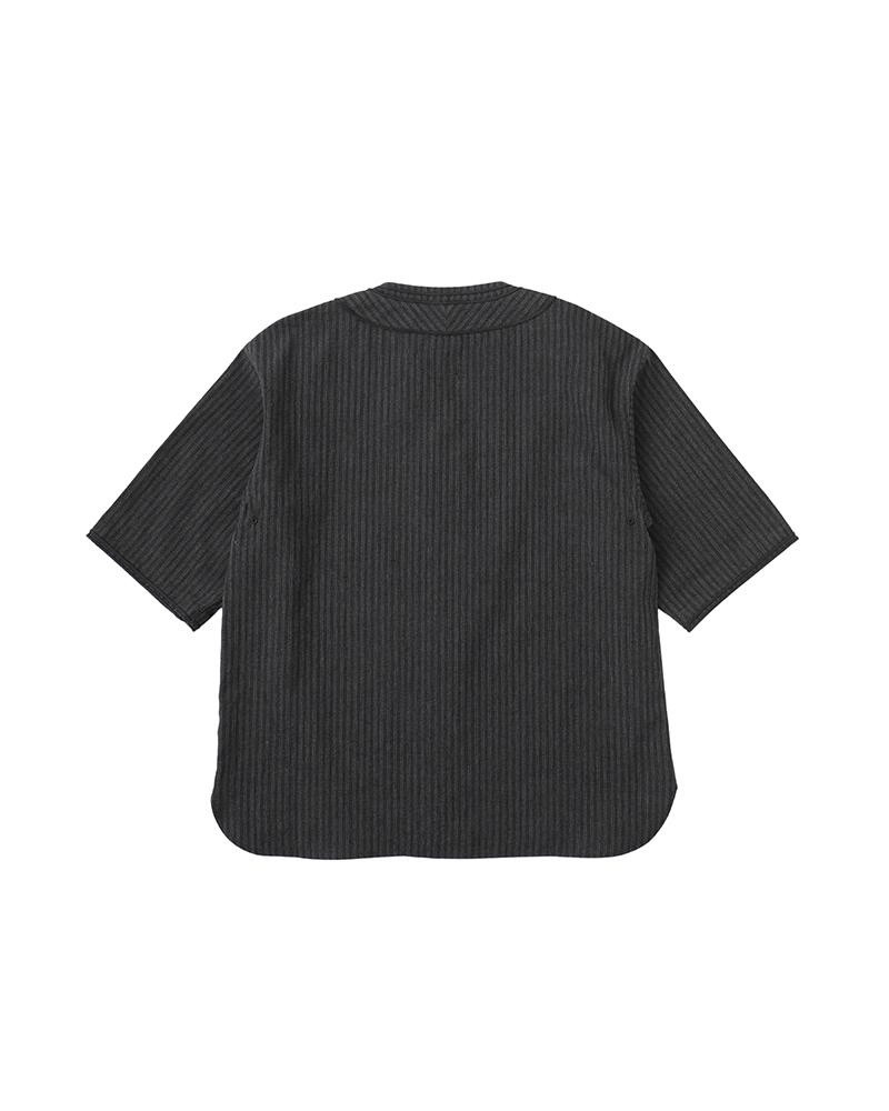 visvim DUGOUT SHIRT S/S CHARCOAL outlook
