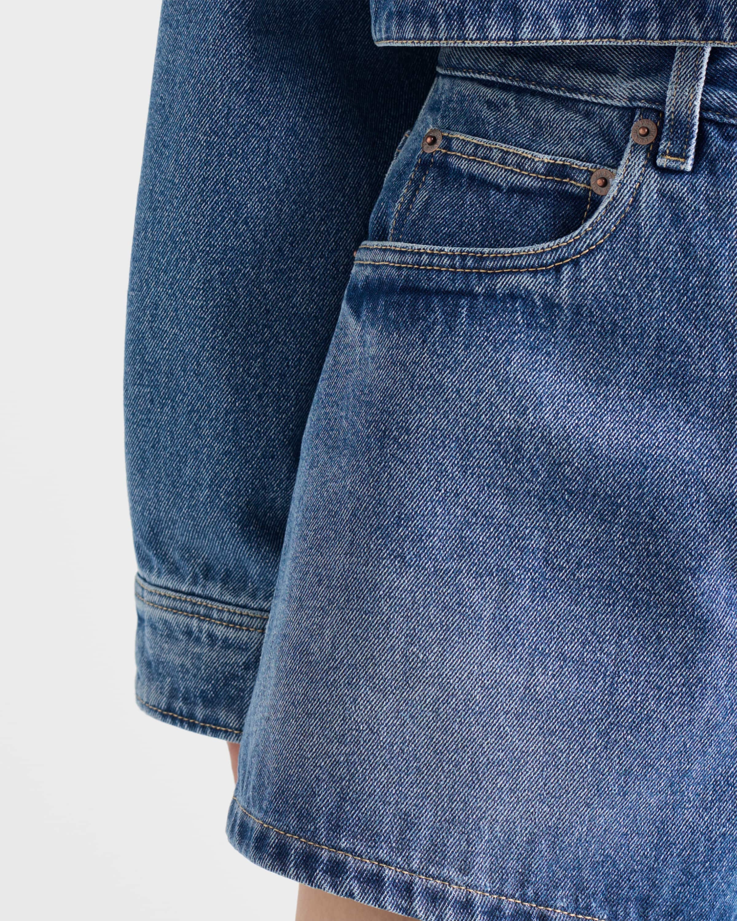 Denim shorts - 3