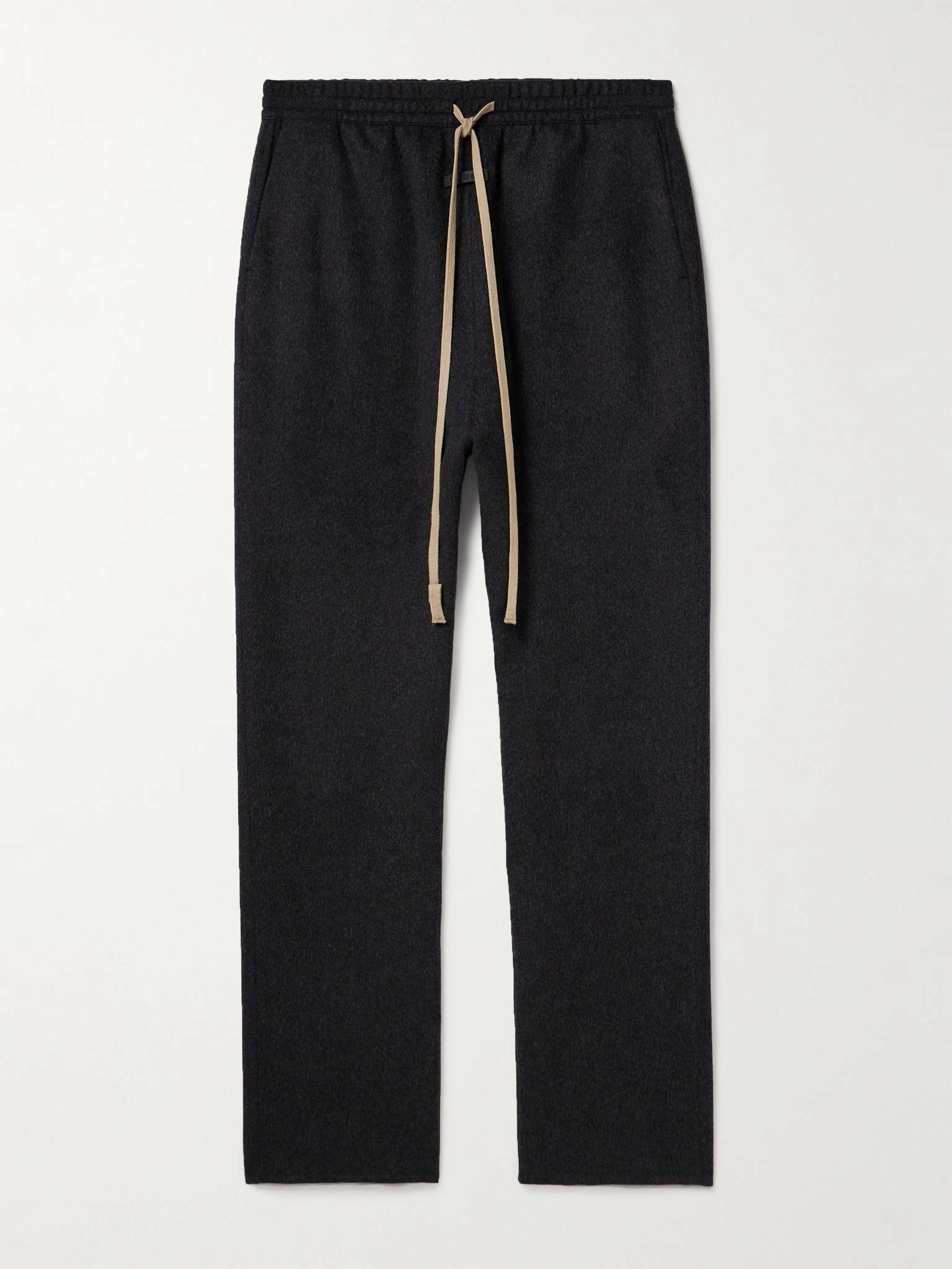 Forum Straight-Leg Virgin Wool and Cashmere-Blend Drawstring Trousers - 1