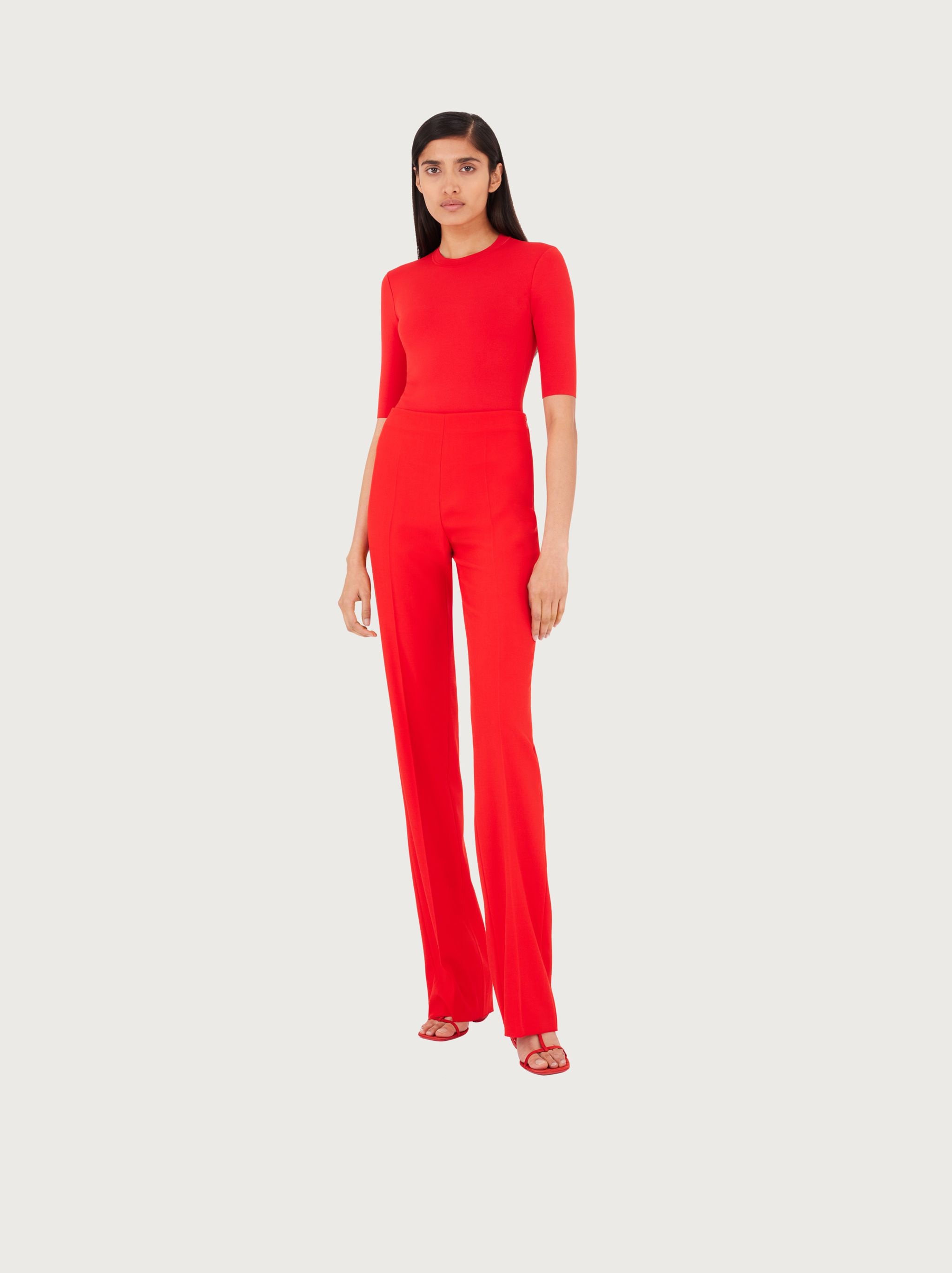 Straight cut pleated trouser - 6