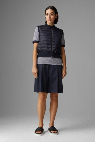 BOGNER Allisa Hybrid knitted vest in Navy blue outlook