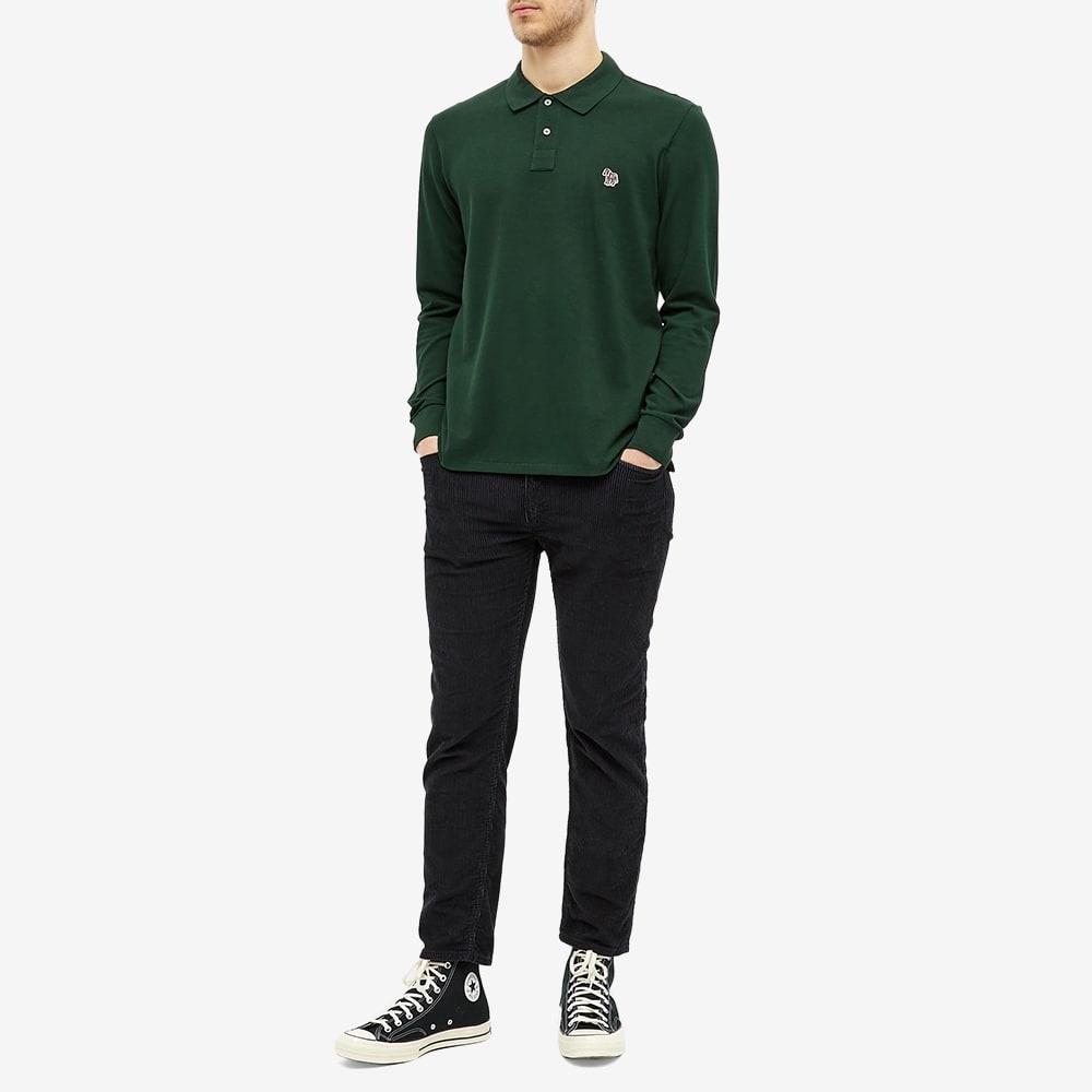 Paul Smith Long Sleeve Zebra Polo - 7