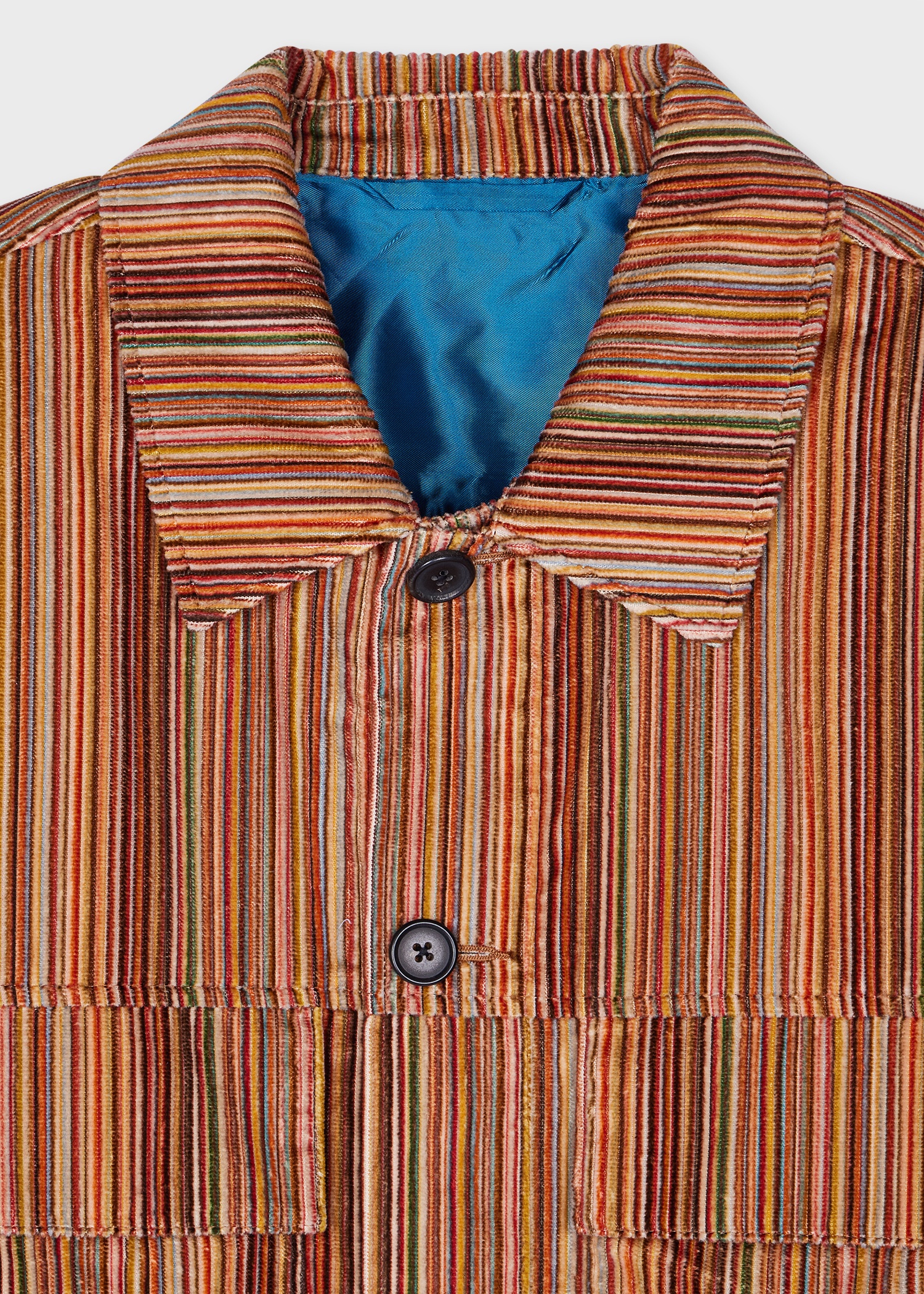 'Signature Stripe' Corduroy Overshirt - 2