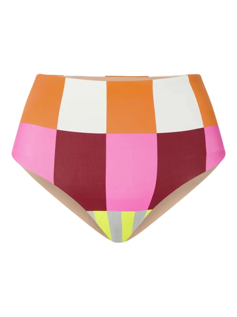 Elisa chequered bikini bottom - 1