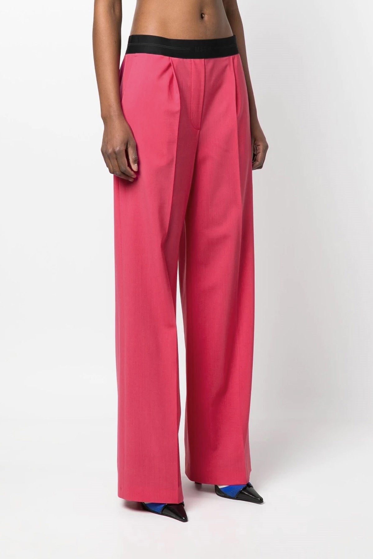 pants with front pleats - 2