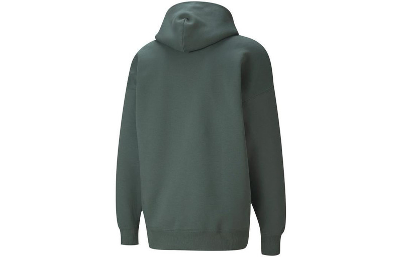 PUMA PUMA Small Logo Hoodie 'Green' 534364-68 outlook