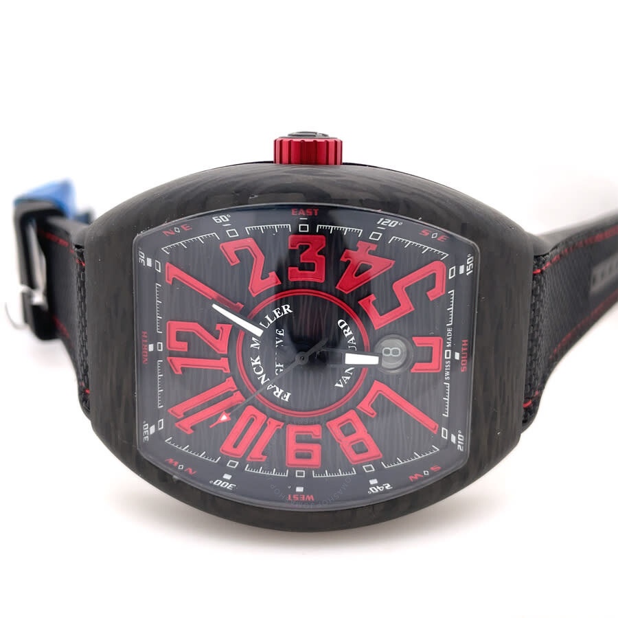 Franck Muller - Franck Muller Vanguard Automatic Black Dial Men's Watch V 45 SC DT - 3