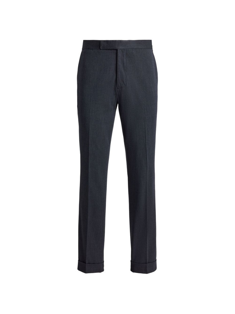cuffed tailored trousers 1