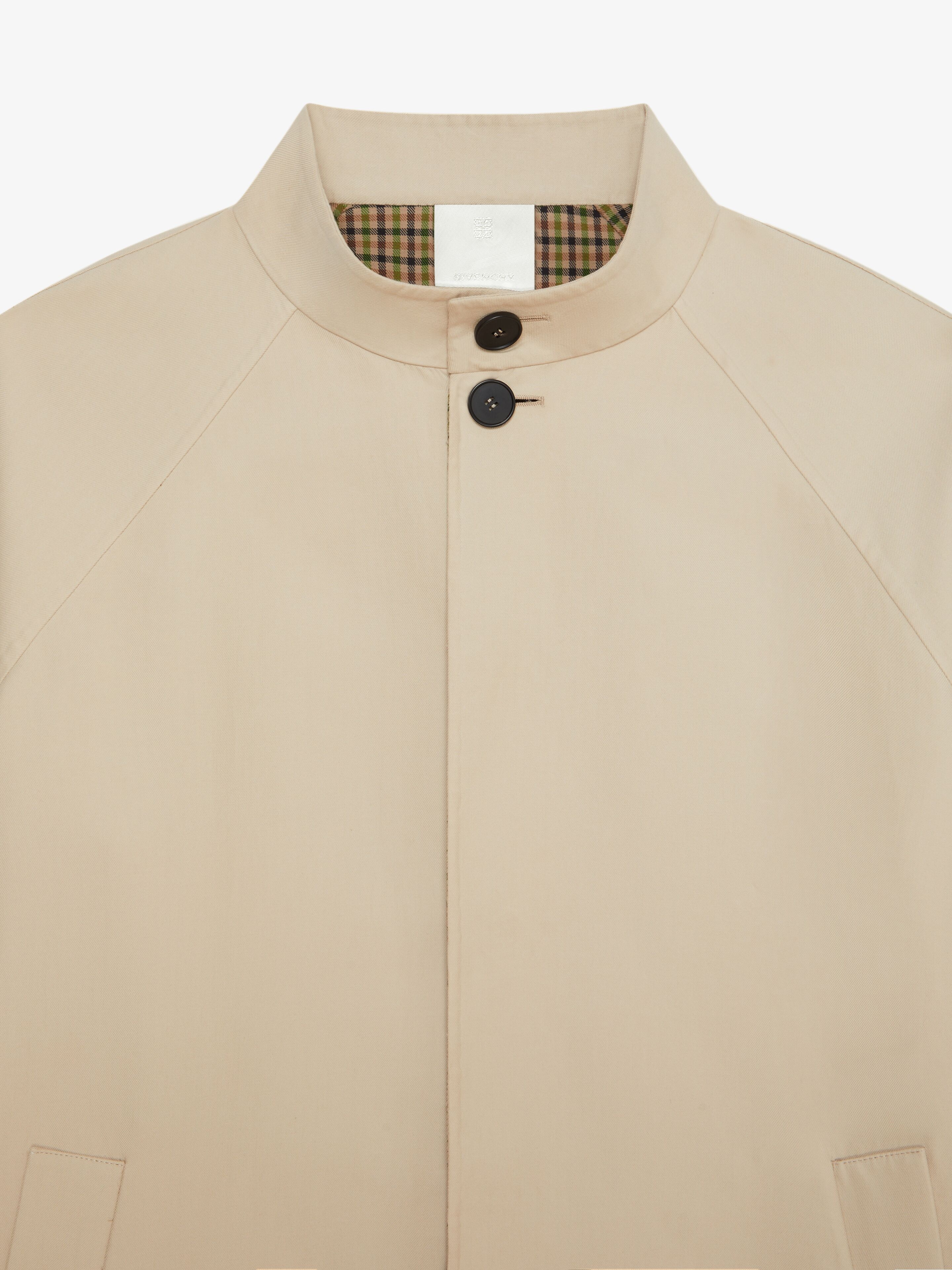 TRENCH-COAT IN COTTON CANVAS - 5