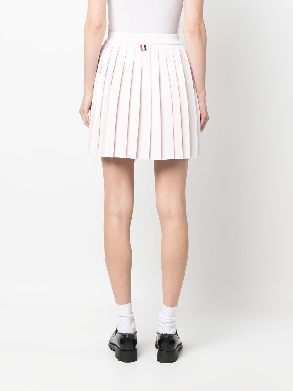 4-Bar pleated miniskirt - 4