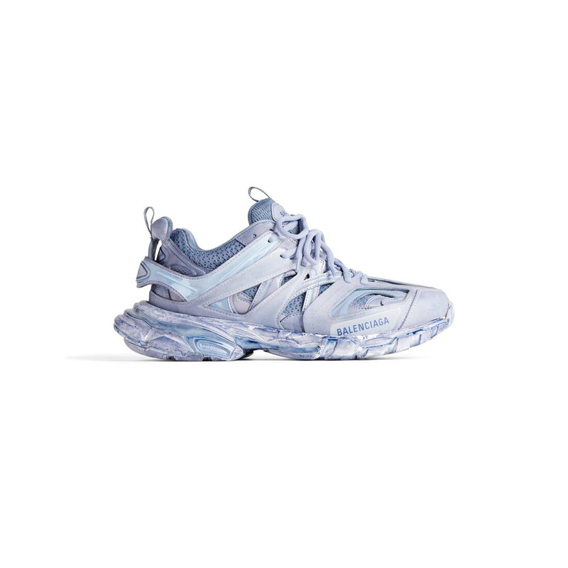 Men's Track Sneaker in Faded Blue - 1