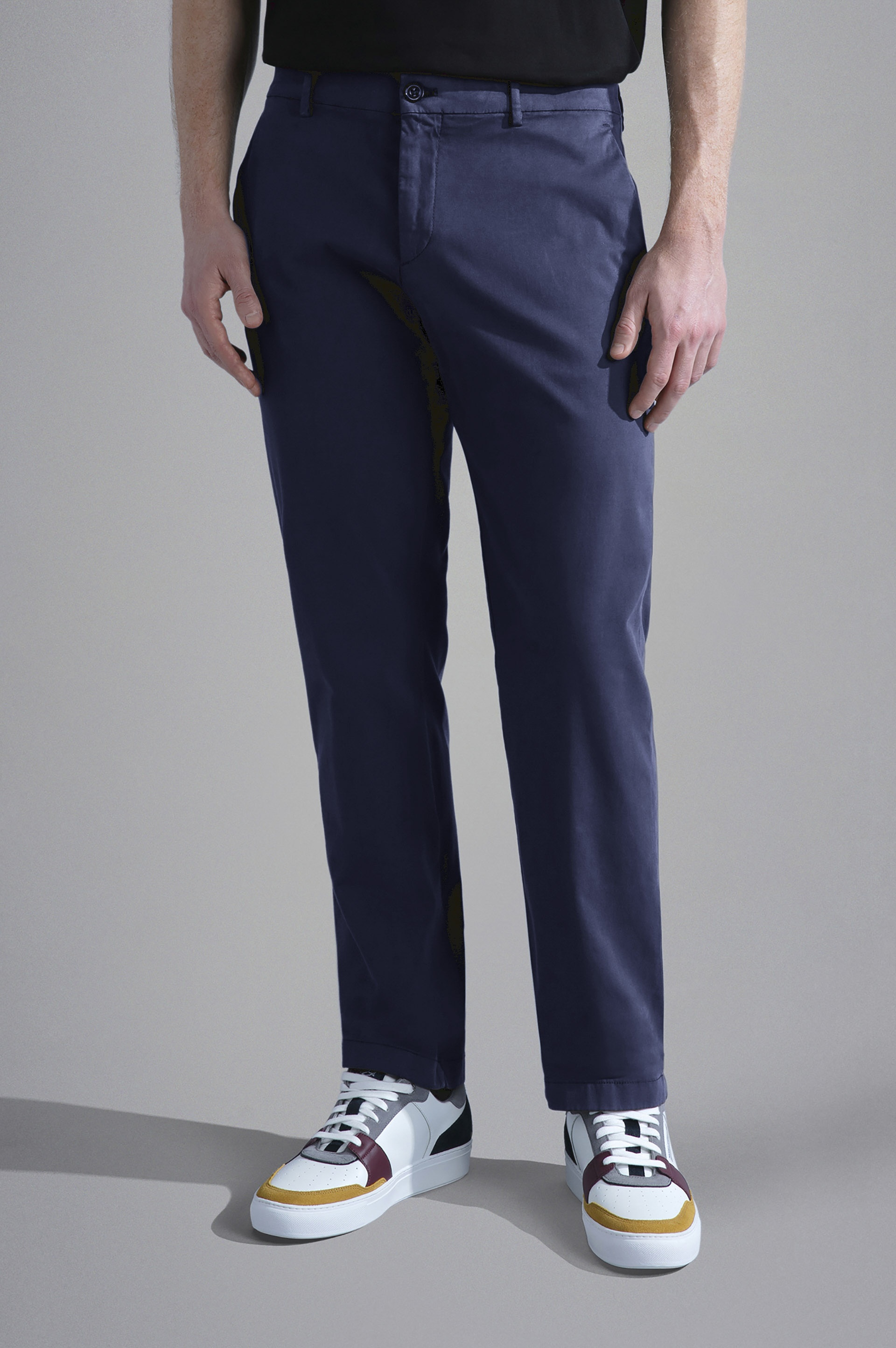 TWILL TENCEL COTTON CHINO TROUSERS - 6