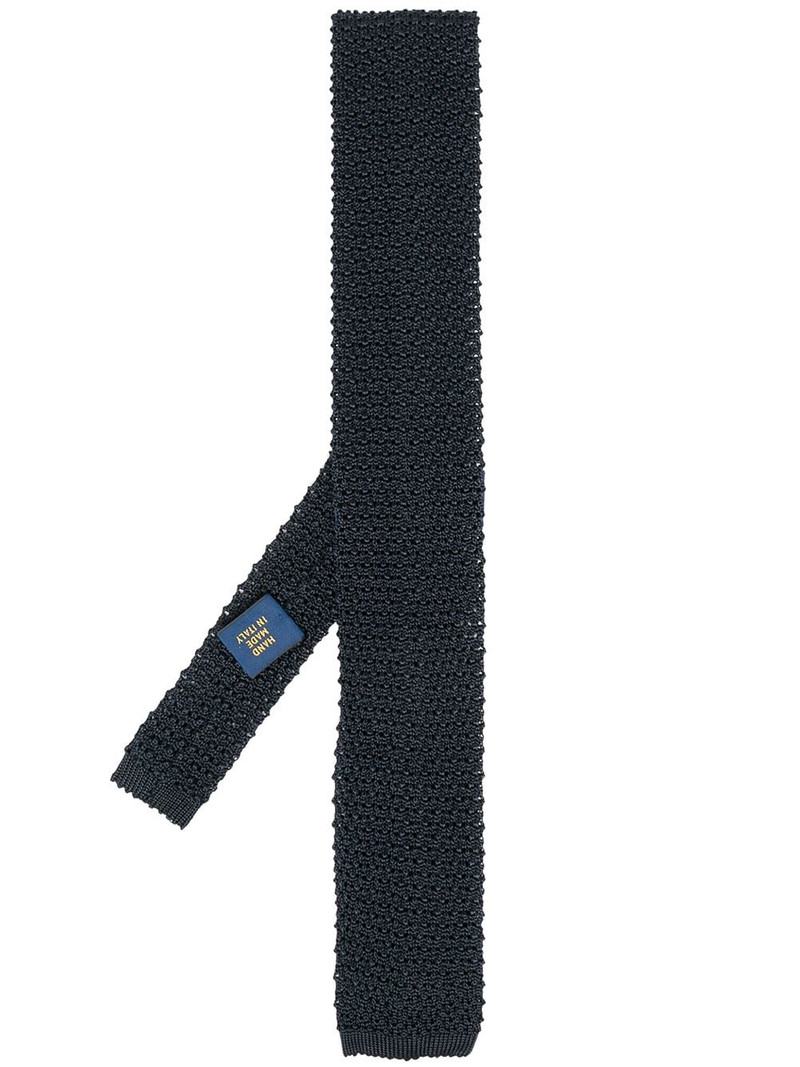 knitted silk tie 1