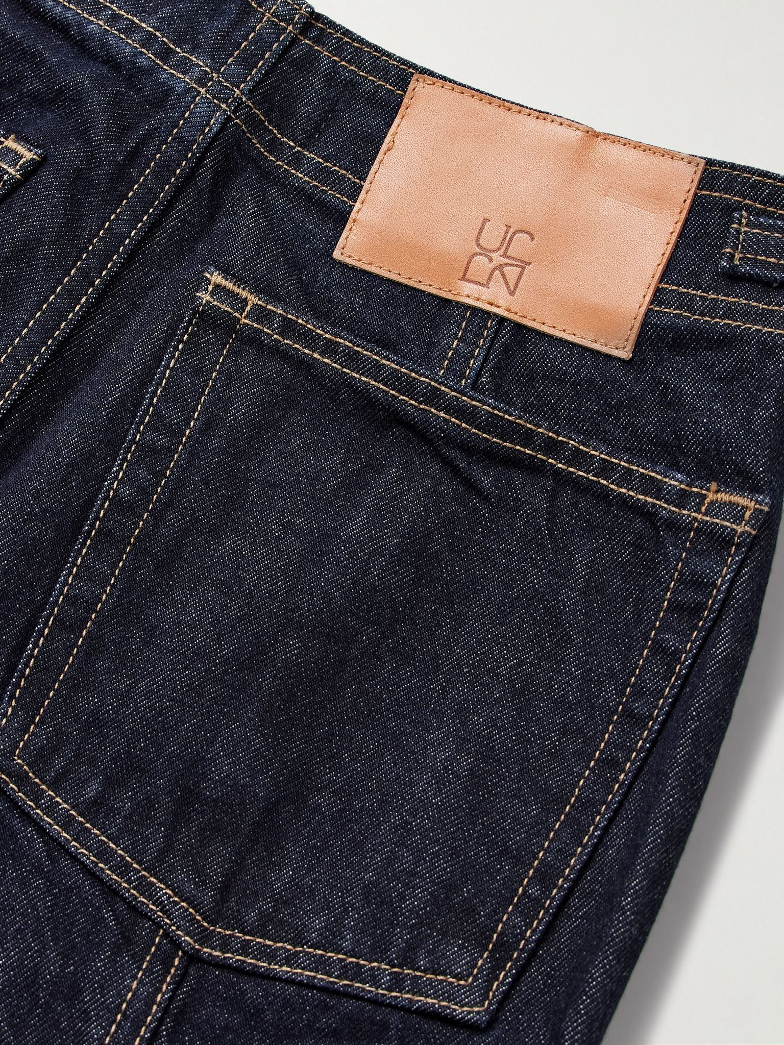 The Delphine embellished high-rise flared jeans Dark denim - 6