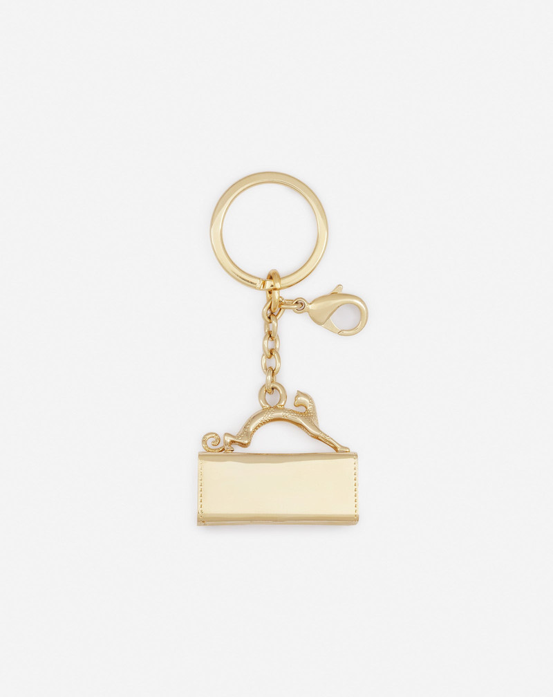 Lanvin PENCIL CAT BRASS KEY RING outlook