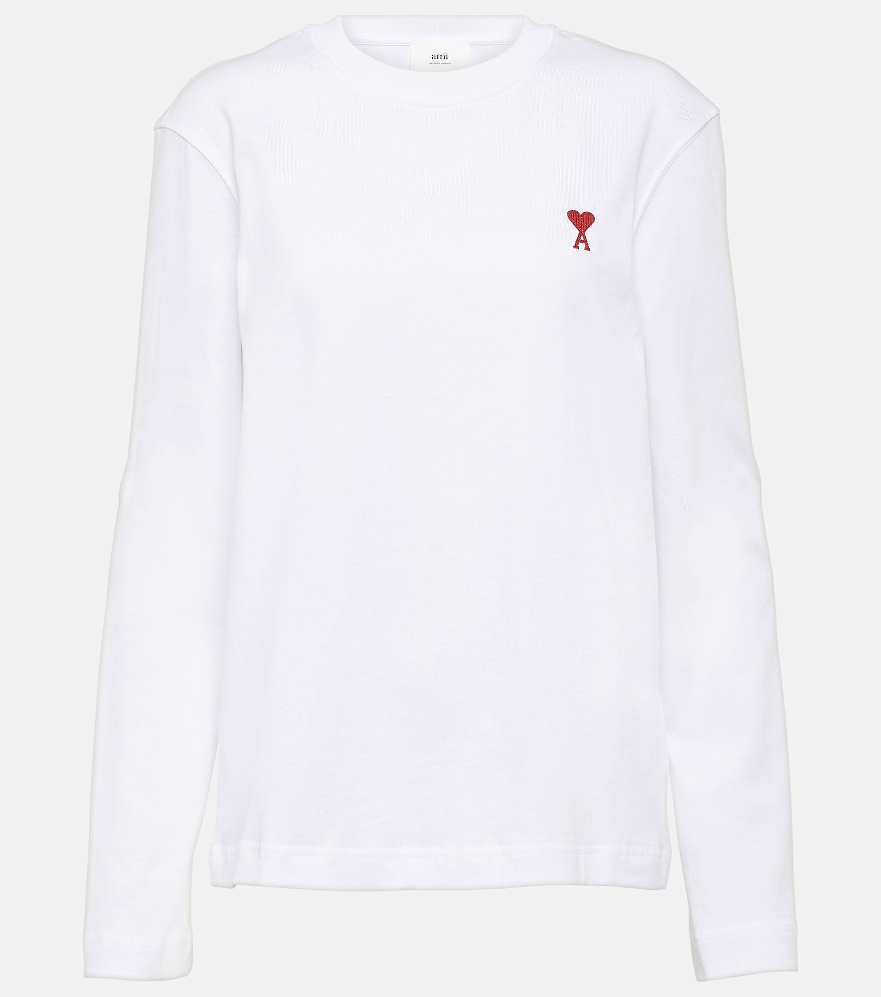 Ami de Cœur cotton jersey sweatshirt - 1