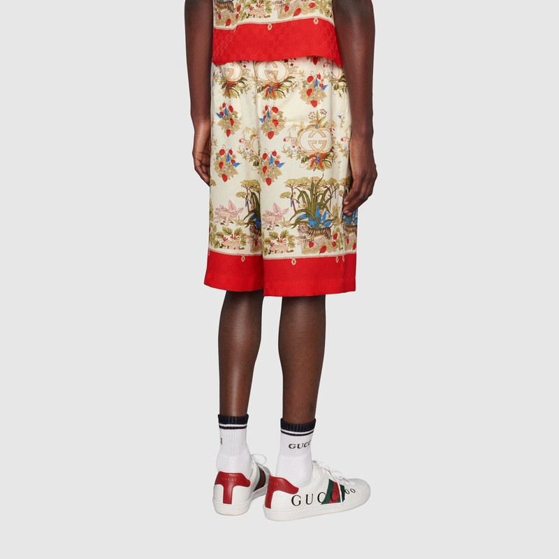 Gucci 100 floral print shorts 4