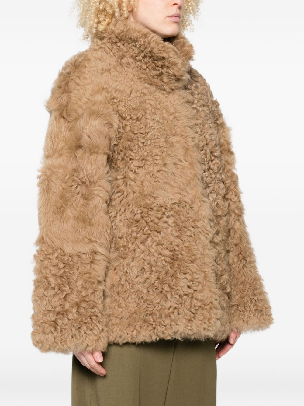 Carolyn faux fur coat - 3