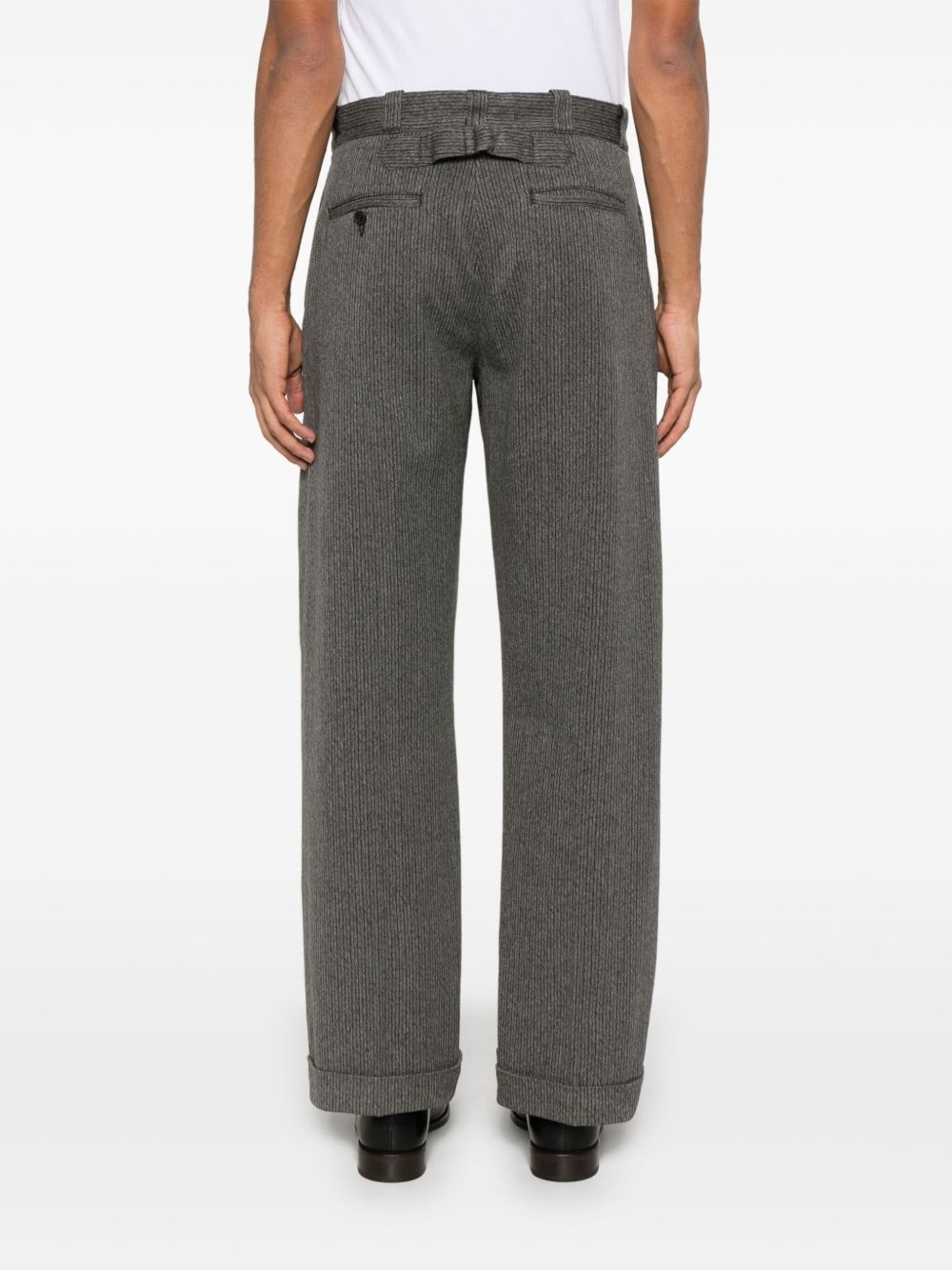 striped trousers - 4