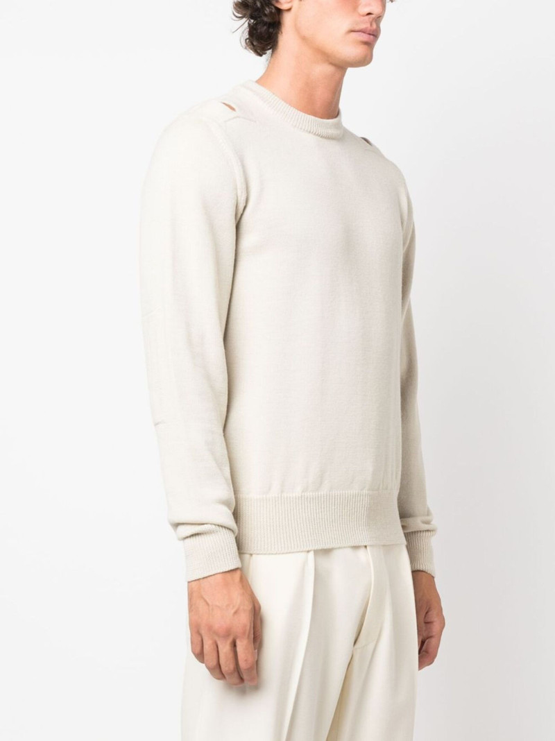 cut-out wool jumper 3