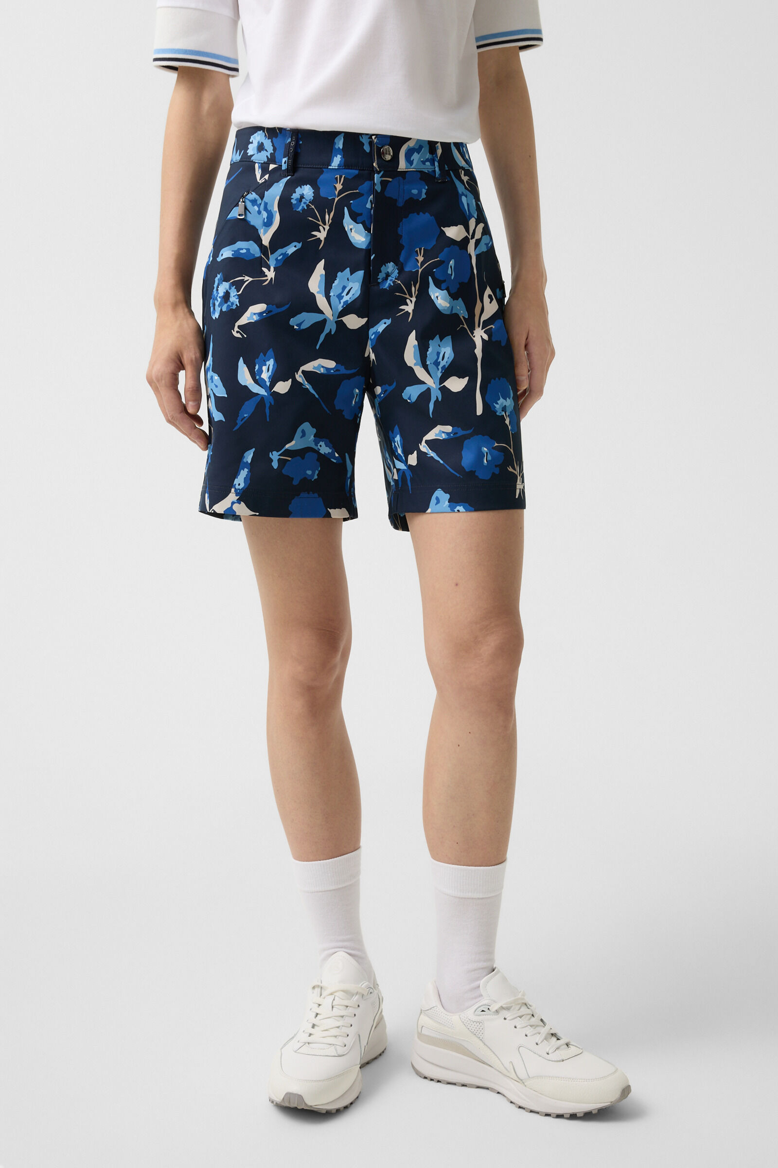 Rike functional shorts in Navy blue/light blue - 2