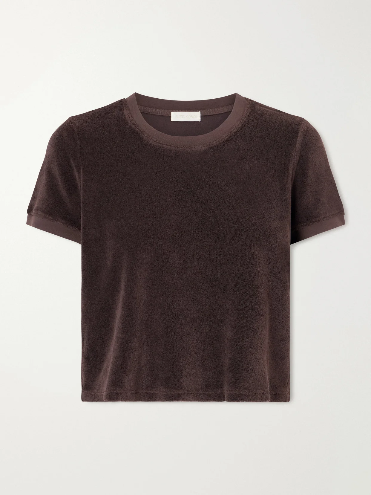 Carpi Cotton-blend Terry T-shirt - 1