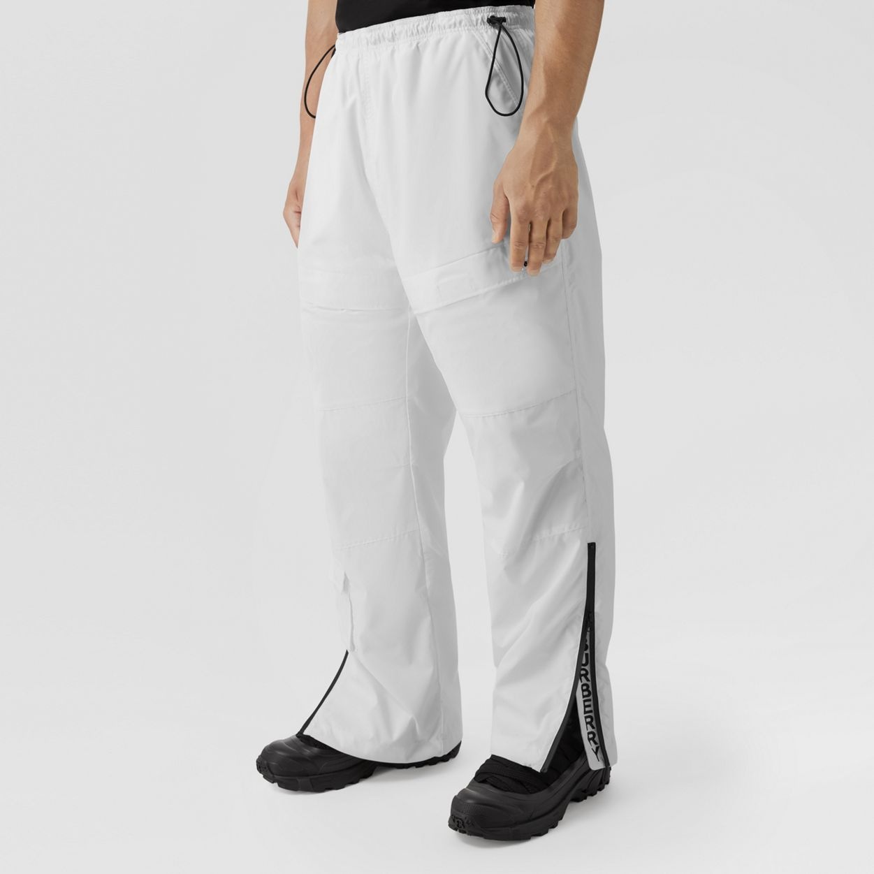 Logo Detail Cargo Trousers - 6