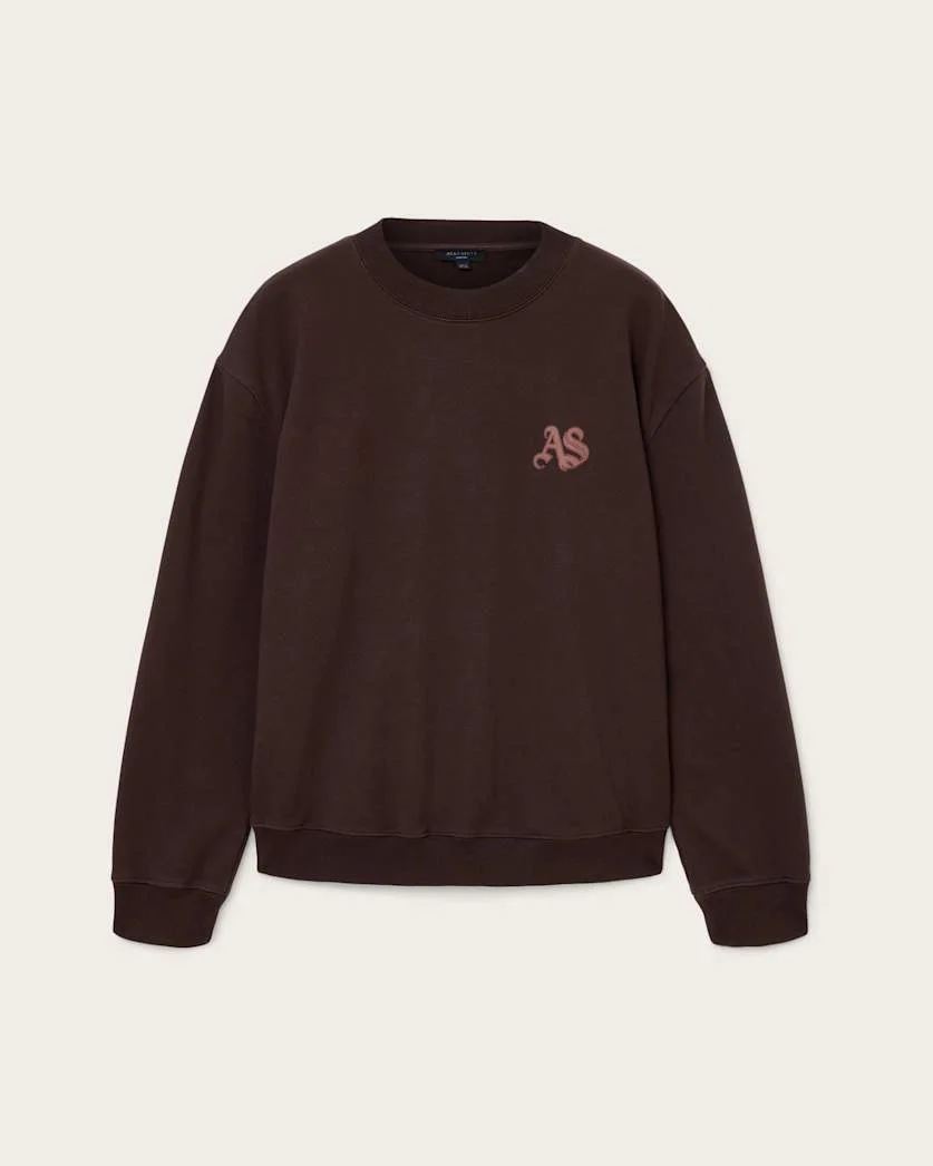ICON BOXY CREW NECK SWEATSHIRT - 1