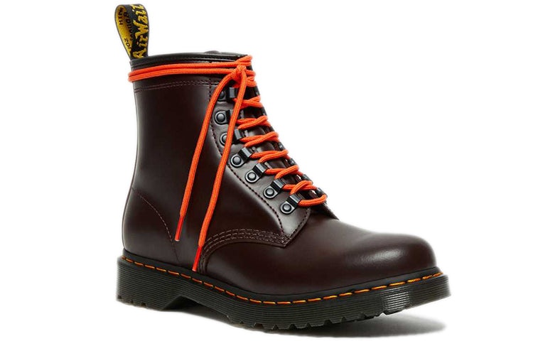 Dr. Martens 1460 Ben Smooth Martin Boots 'Brown Red' 26917601 - 3