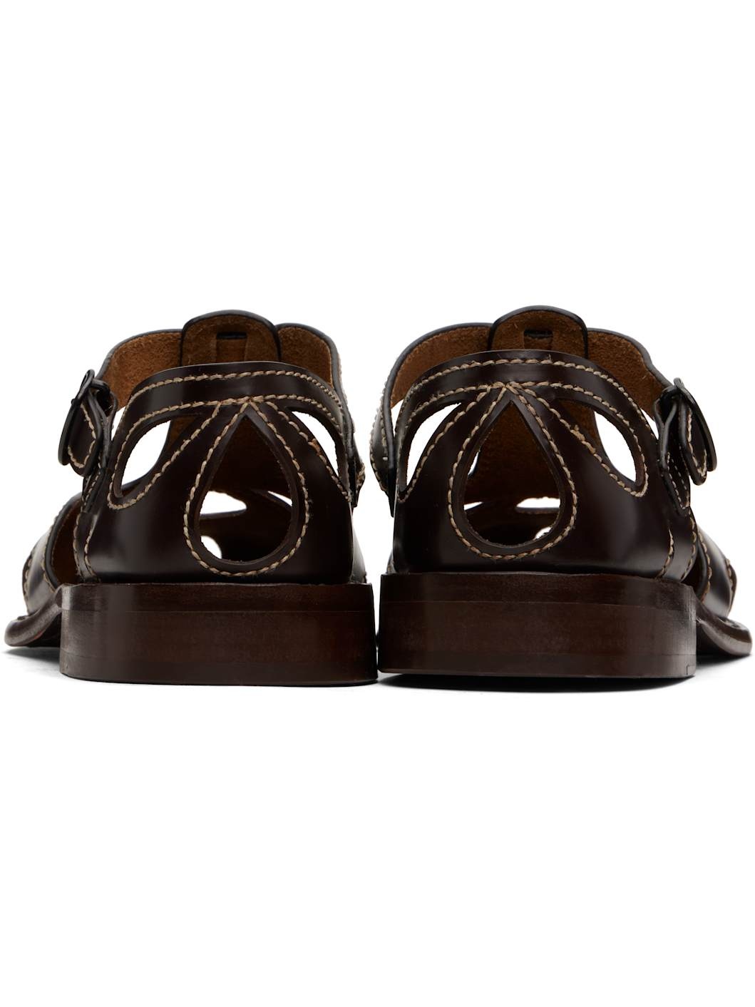 Brown Floreta Sandals - 2