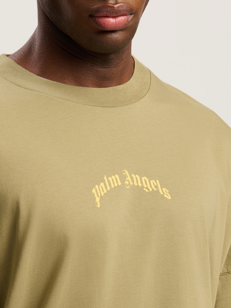Curved Logo Long Sleeve T-Shirt 6