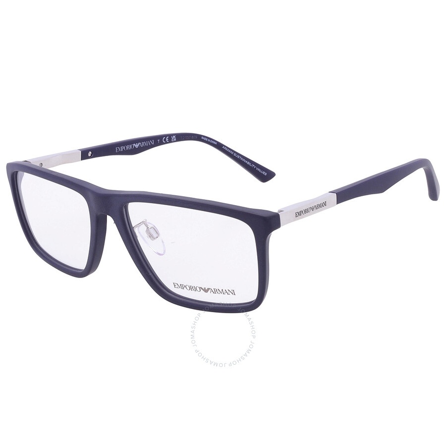 Emporio Armani Demo Rectangular Men's Eyeglasses EA3221F 5088 54 - 3