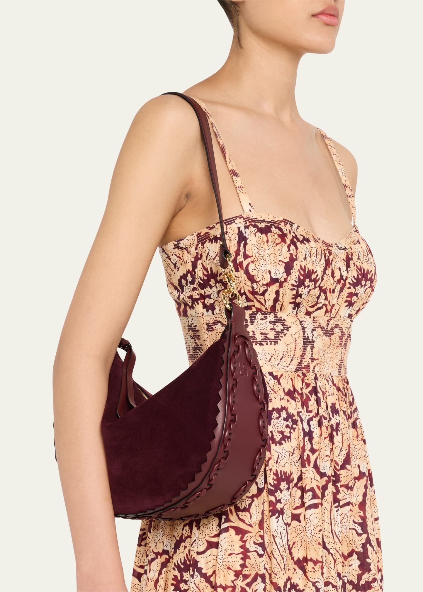 Twyla Small Suede Hobo Bag - 2