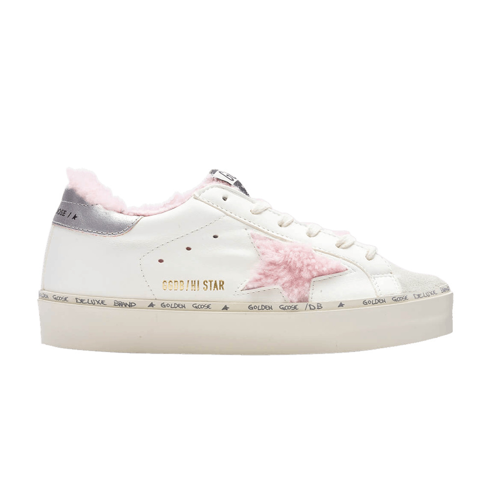 Golden Goose Wmns Hi Star 'White Ice Antique Pink' - 1