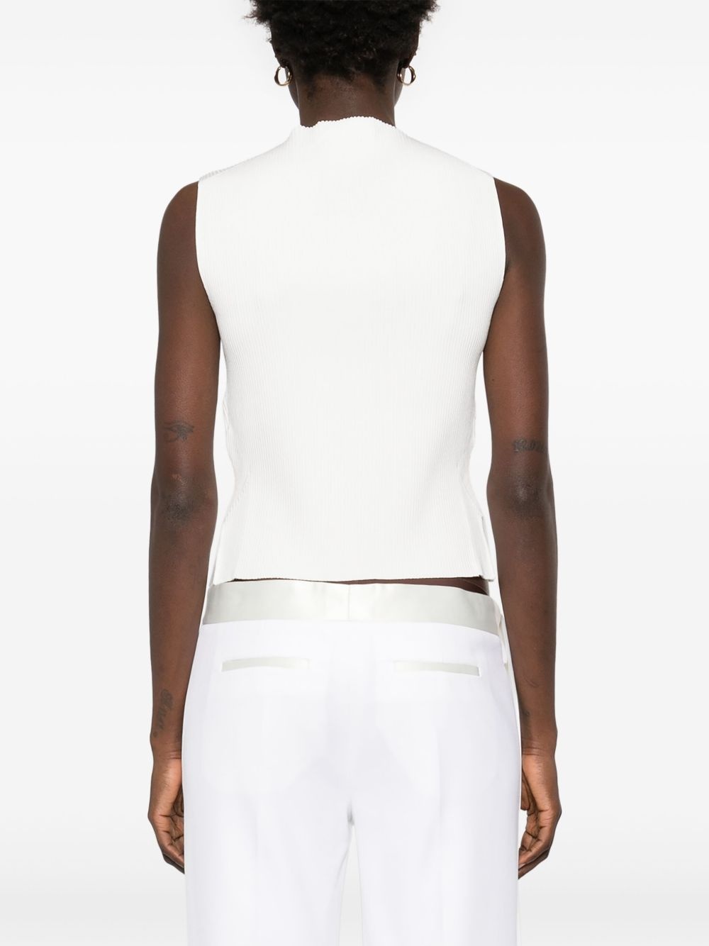 ribbed tank top - 4