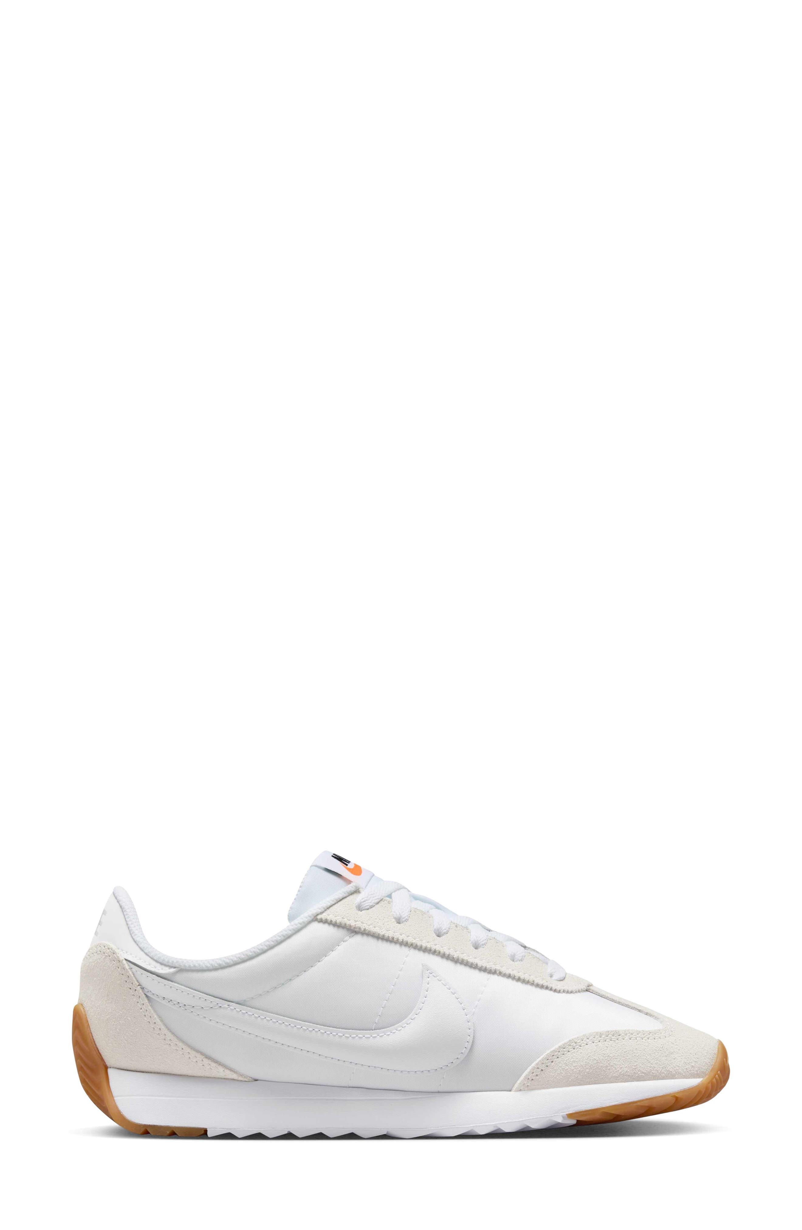 Nike Pacific Low Top Sneaker in White/White/Safety Orange at Nordstrom - 6