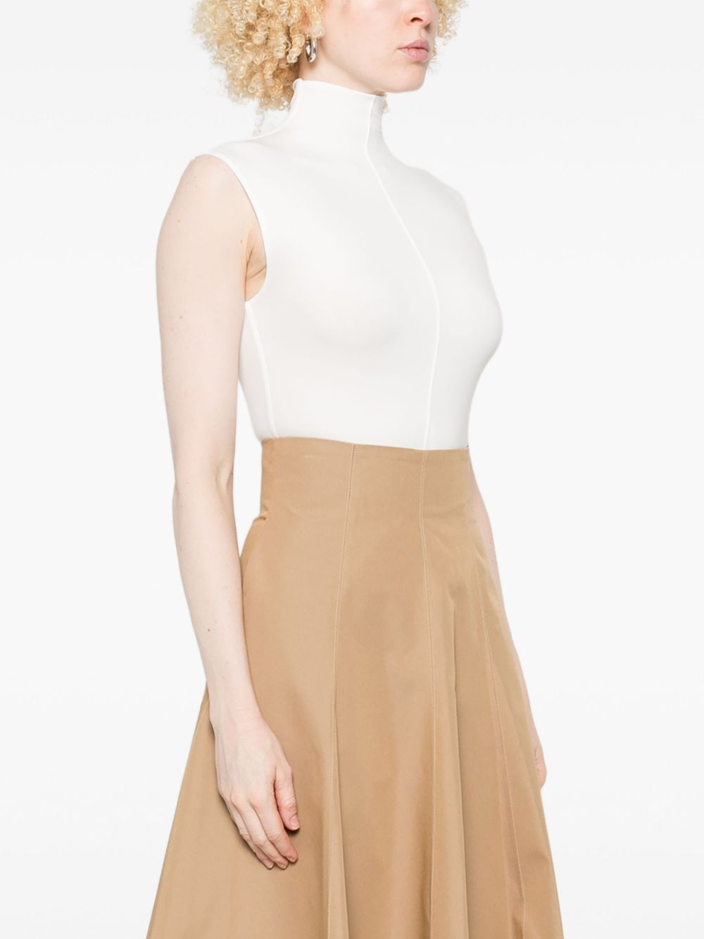 x RHW high-neck sleeveless bodysuit - 3