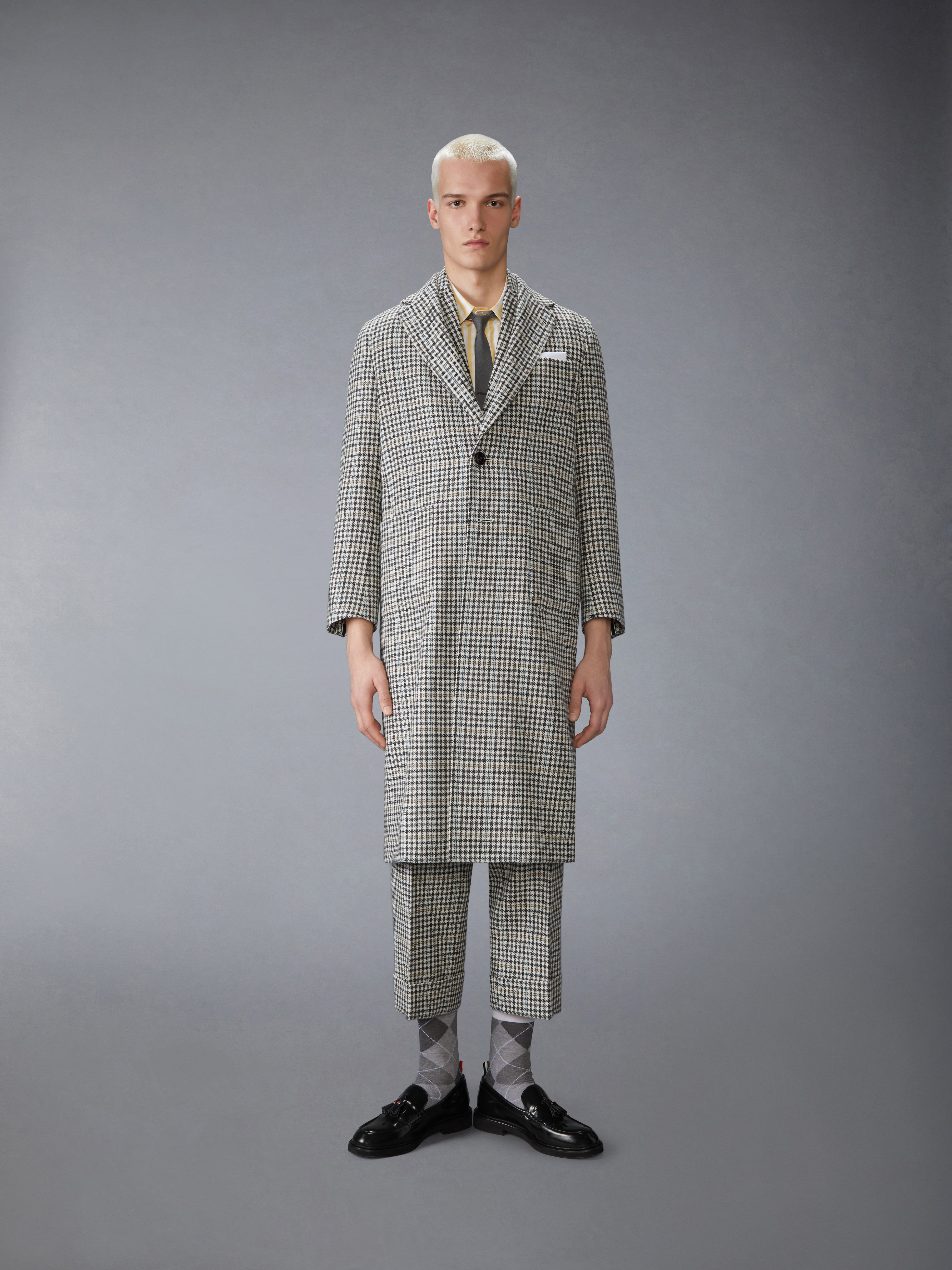 GUNCLUB CHECK HUNTING TWEED UNCONSTRUCTED OVERCOAT - 2