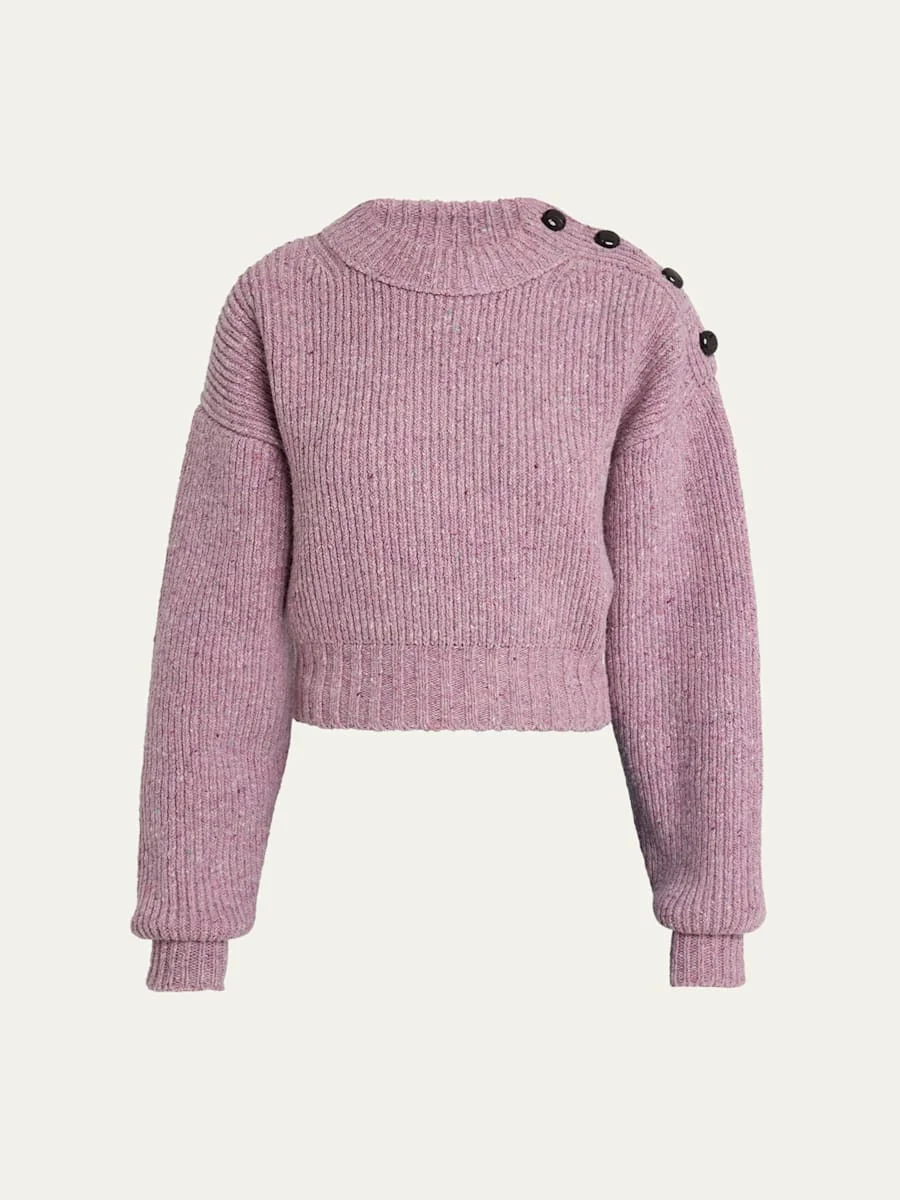 Wool Crewneck Sweater - 1