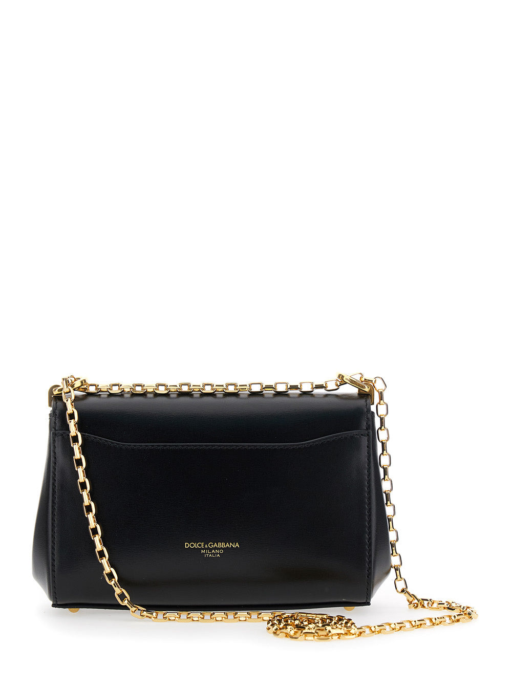 Dolce & Gabbana Women 'Marlene' Black Shoulder Bag With Twist Lock In Leather Woman - 4