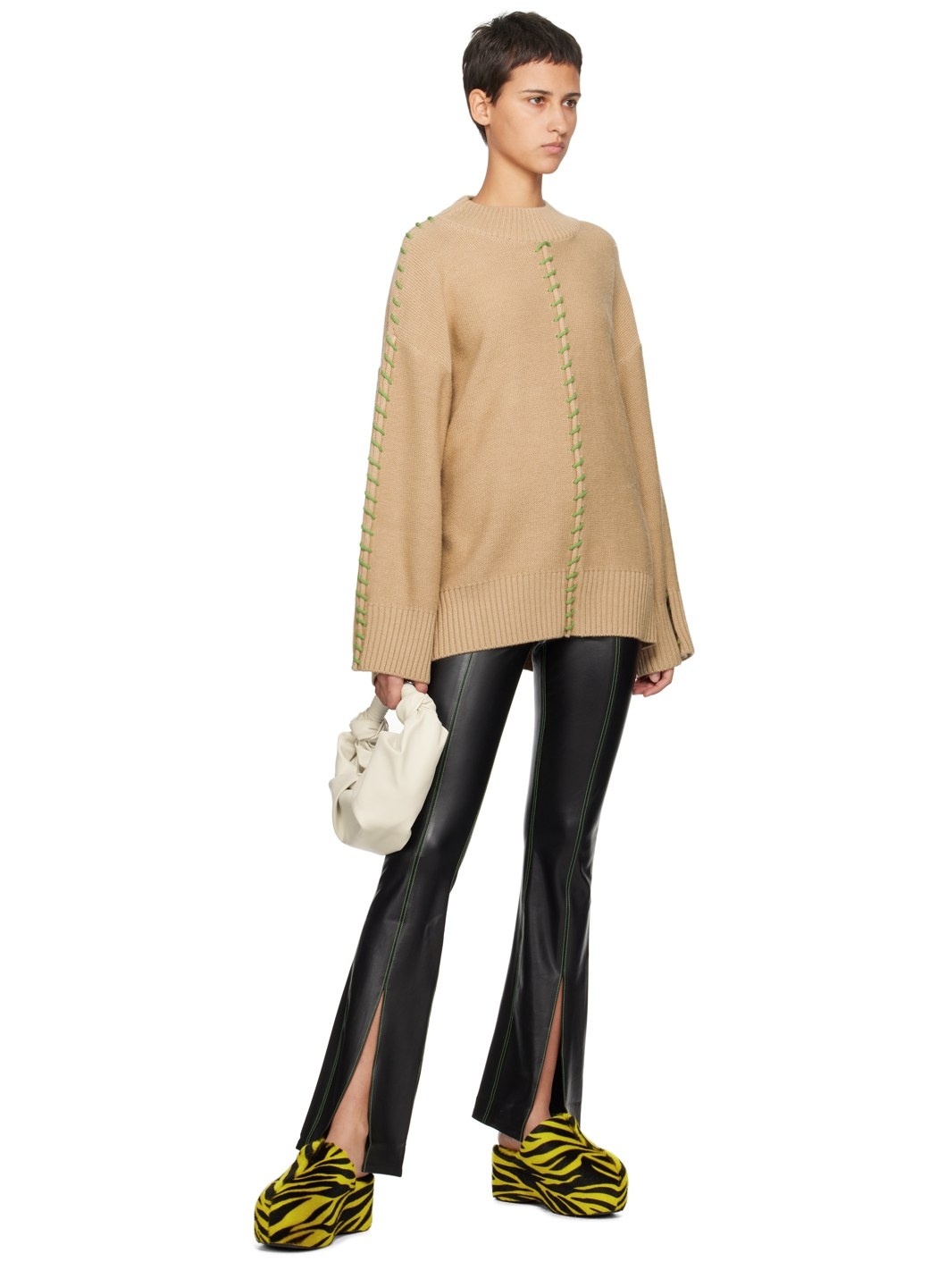 Beige Leith Sweater - 4