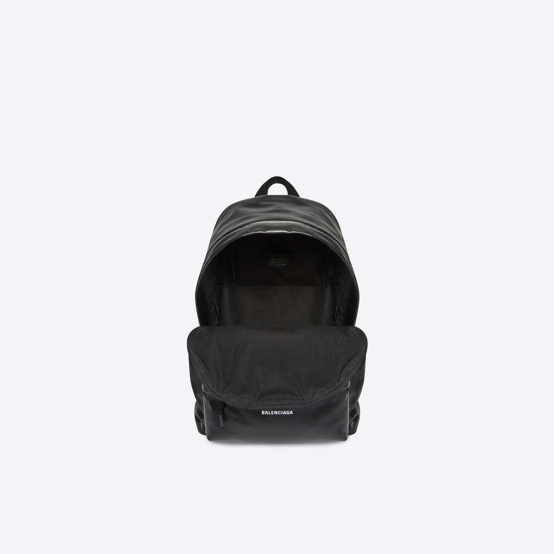 Men's Puffy Backpack in Black - 4